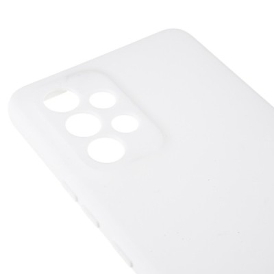 Samsung Galaxy A53 5G (SM-A536B) cieta silikona (TPU) apvalks - balts | vacins.lv