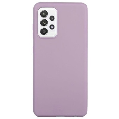 Samsung Galaxy A53 5G (SM-A536B) kieto silikono (TPU) dėklas violetinis - nugarėlė | Priedai.lt