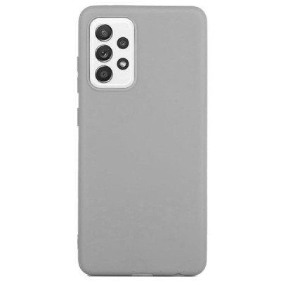 Samsung Galaxy A53 5G (SM-A536B) cieta silikona (TPU) apvalks - pelēks | Vacins.lv