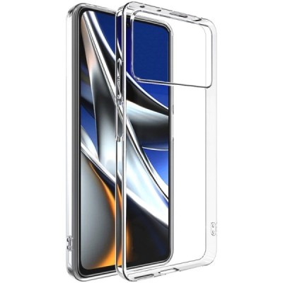 Xiaomi Poco X4 Pro kieto silikono TPU skaidrus dėklas - nugarėlė | Priedai.lt