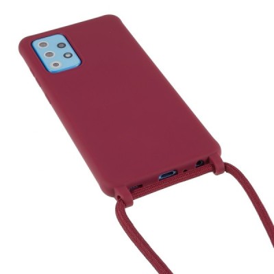 Samsung Galaxy A53 5G (SM-A536B) Strap cieta silikona (TPU) bordo apvalks | vacins.lv