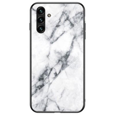 Samsung Galaxy A13 5G (A04s) „Marble“ cieta silikona (TPU) balts apvalks | vacins.lv