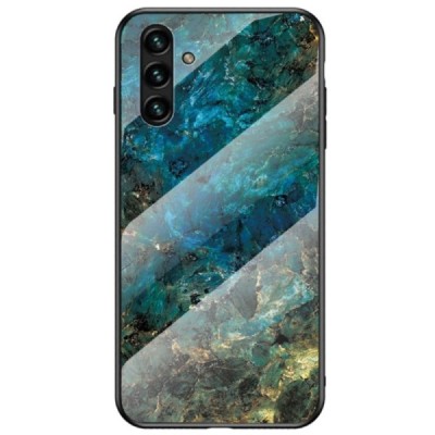 Samsung Galaxy A13 5G (A04s) „Marble“ kieto silikono TPU mėlynas dėklas - nugarėlė | Priedai.lt