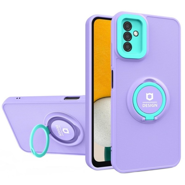 „Design“ Kickstand (TPU) apvalks - violeta (Galaxy A13 5G / A04s)