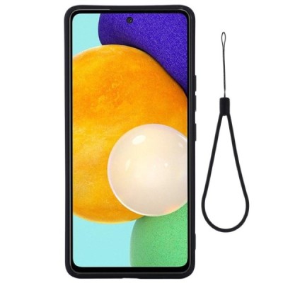 Samsung Galaxy A33 5G (SM-A336E) „Shell“ cieta silikona (TPU) melns apvalks | vacins.lv