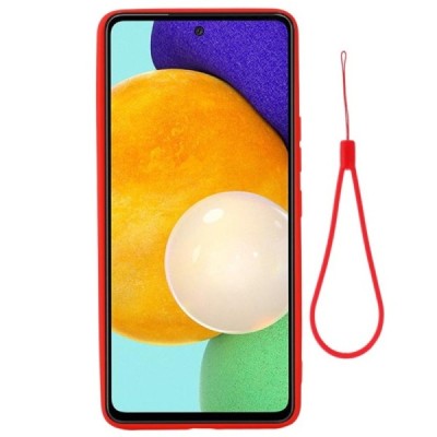 Samsung Galaxy A33 5G (SM-A336E) Shell kieto silikono TPU raudonas dėklas - nugarėlė | Priedai.lt
