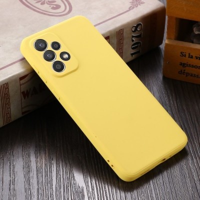 Samsung Galaxy A33 5G (SM-A336E) „Shell“ cieta silikona (TPU) dzeltens apvalks | vacins.lv