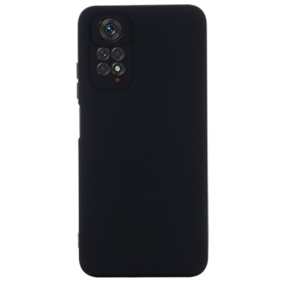 Xiaomi Redmi Note 11 Pro „Shell“ cieta silikona (TPU) melns apvalks | vacins.lv