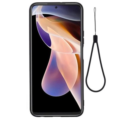 Xiaomi Redmi Note 11 Pro+ Shell kieto silikono TPU juodas dėklas - nugarėlė | Priedai.lt