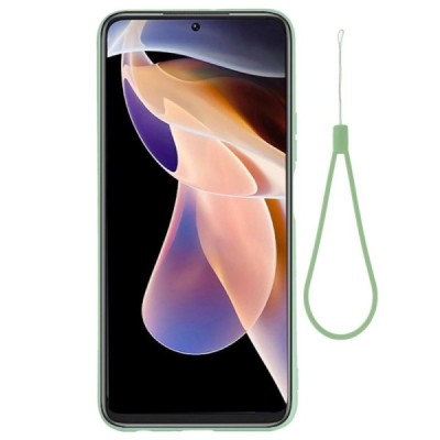 Xiaomi Redmi Note 11 Pro+ „Shell“ cieta silikona (TPU) zaļš apvalks | Vacins.lv