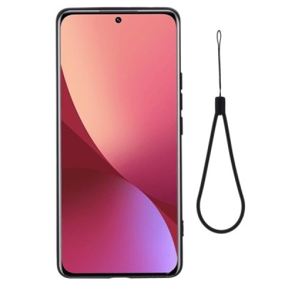 Xiaomi 12 Pro Shell kieto silikono TPU juodas dėklas - nugarėlė | Priedai.lt