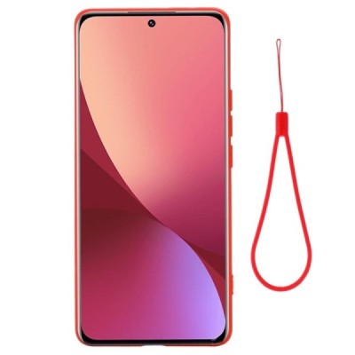 Xiaomi 12 Pro Shell kieto silikono TPU raudonas dėklas - nugarėlė | Priedai.lt