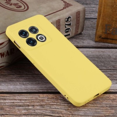 OnePlus 10 Pro „Shell“ cieta silikona (TPU) dzeltens apvalks | vacins.lv