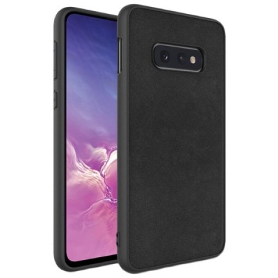 „Imak“ Skin Leather Samsung Galaxy S10e (G970) melns apvalks | vacins.lv