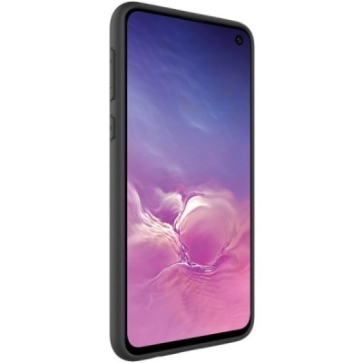 „Imak“ Skin Leather Samsung Galaxy S10e (G970) melns apvalks | vacins.lv