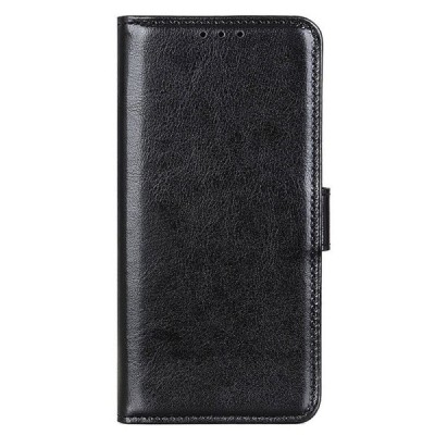 Samsung Galaxy A33 5G (SM-A336E) atvēramais ādas melns maciņš (maks) | Vacins.lv