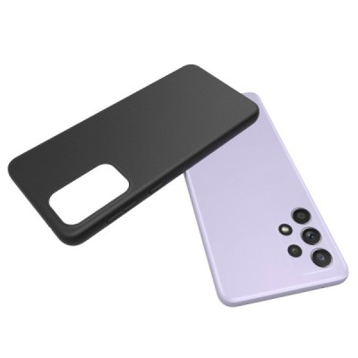 Samsung Galaxy A33 5G (SM-A336E) kieto silikono TPU juodas dėklas - nugarėlė | Priedai.lt