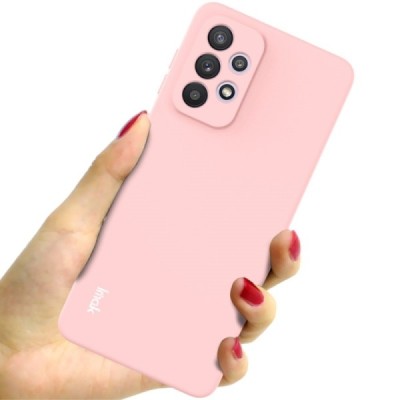 Samsung Galaxy A33 5G (SM-A336E) „Imak“ kieto silikono TPU rožinis dėklas - nugarėlė | Priedai.lt