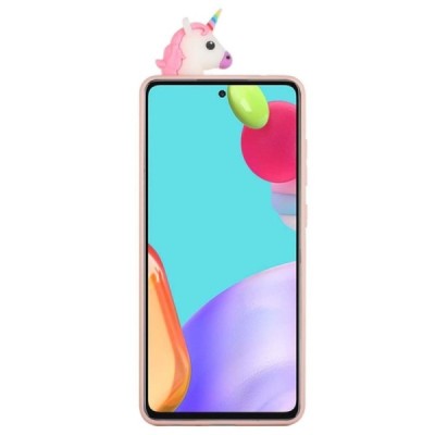 Samsung Galaxy A33 5G (SM-A336E) „Squezy“ Unicorn kieto silikono TPU rožinis dėklas - nugarėlė | Priedai.lt