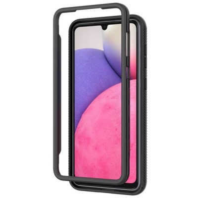 Samsung Galaxy A33 5G (SM-A336E) 5G „R-Just“ skaidrus sustiprintos apsaugos dėklas | Priedai.lt