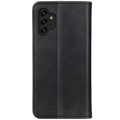 Samsung Galaxy A13 4G (SM-A135F, SM-A137F) „Split“ sērijas melns atvērams maciņš, maks | Vacins.lv