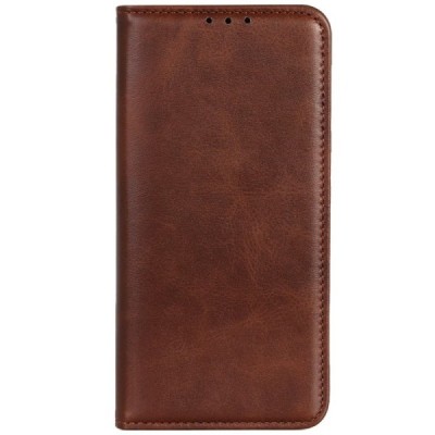 Samsung Galaxy A13 4G (SM-A135F, SM-A137F) „Split“ sērijas tumši brūns atvērams maciņš, maks | Vacins.lv