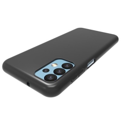 Samsung Galaxy A13 4G (SM-A135F, SM-A137F) kieto silikono TPU juodas dėklas - nugarėlė | Priedai.lt