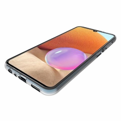 Samsung Galaxy A13 4G (SM-A135F, SM-A137F) kieto silikono TPU skaidrus dėklas - nugarėlė | Priedai.lt