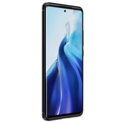 Xiaomi 12 (12X) „Carbon“ cieta silikona (TPU) melns apvalks | vacins.lv