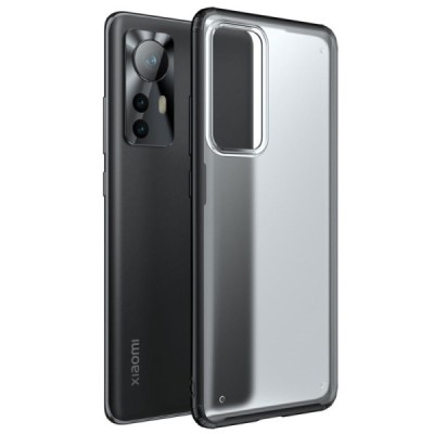 Xiaomi 12 (12X) „Armor“ matēts apmales melnā krāsā apvalks | Vacins.lv