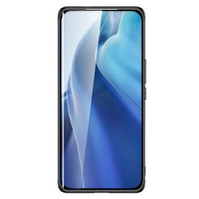 Xiaomi 12 (12X) Armor matinis juodos spalvos apvadais kieto silikono (TPU) dėklas | Priedai.lt