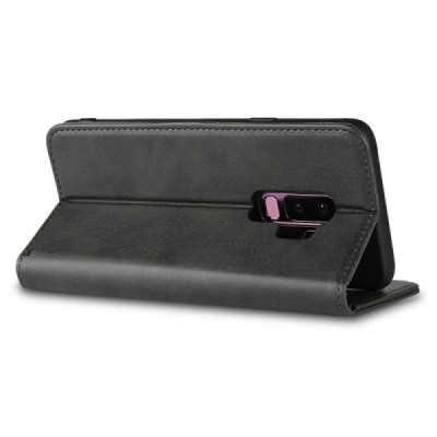 Samsung Galaxy S9+ (G965) „Split“ sērijas melns atvērams maciņš, maks | Vacins.lv