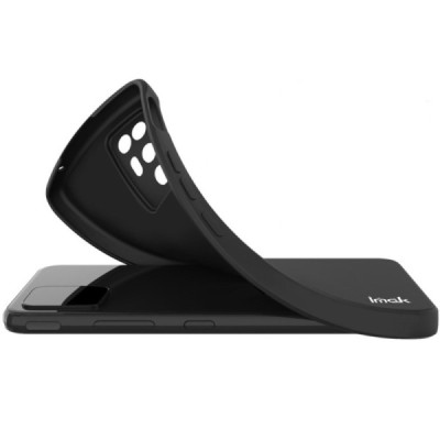 Oppo K10 Pro „Imak“ cieta silikona (TPU) melns apvalks | vacins.lv