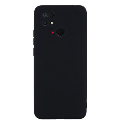Xiaomi Redmi 10C Shell kieto silikono TPU juodas dėklas - nugarėlė | Priedai.lt