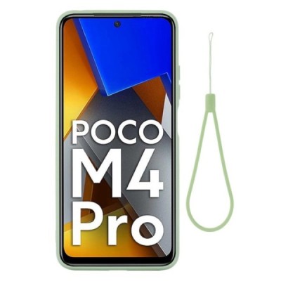 Xiaomi Poco M4 Pro 4G Shell cieta silikona (TPU) zaļš apvalks | Vacins.lv