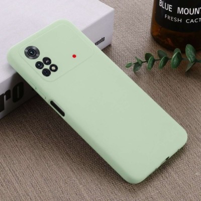 Xiaomi Poco M4 Pro 4G Shell cieta silikona (TPU) zaļš apvalks | Vacins.lv