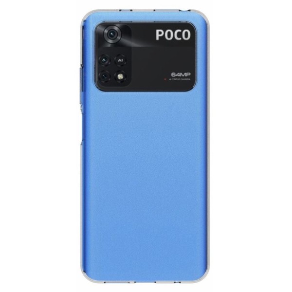 Cieta silikona (TPU) apvalks - dzidrs (Poco M4 Pro 4G)