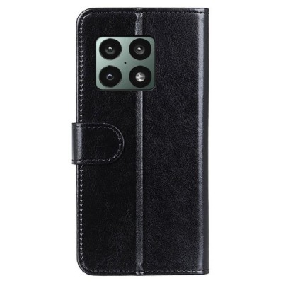 OnePlus 10 Pro atvēramais ādas melns maciņš (maks) | Vacins.lv