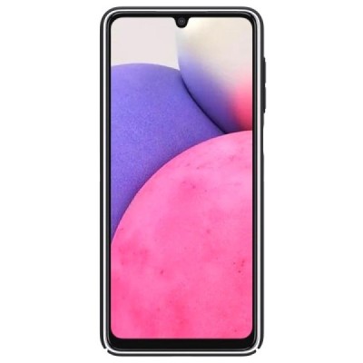 Nillkin Frosted Shield Samsung Galaxy A33 5G (SM-A336E) juodas plastikinis dėklas | Priedai.lt