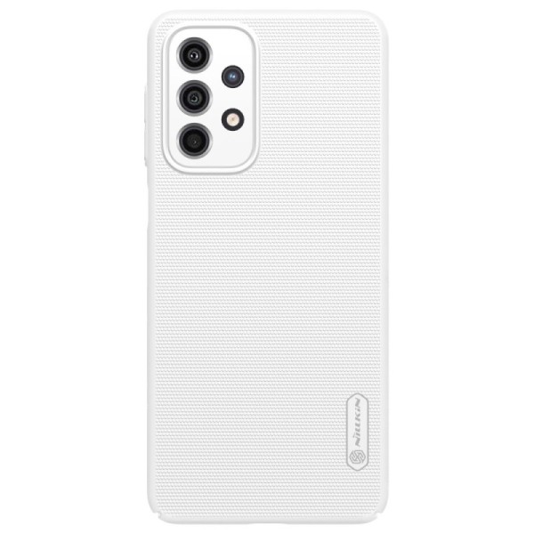 „Nillkin“ Frosted Shield dėklas - baltas (Galaxy A33 5G)