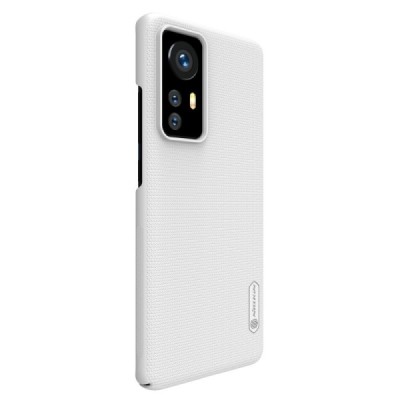 Nillkin Frosted Shield Xiaomi 12 (Xiaomi 12X) balts plastmasas futrālis | Vacins.lv