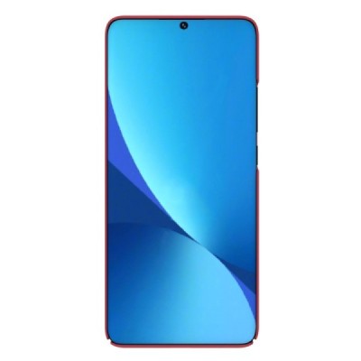Nillkin Frosted Shield Xiaomi 12 (Xiaomi 12X) sarkans plastmasas futrālis | Vacins.lv