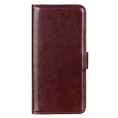 Xiaomi 12 (Xiaomi 12X) atvēramais ādas brūns maciņš (maks) | Vacins.lv