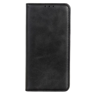 Xiaomi 12 Pro „Split“ juodas odinis atverčiamas dėklas - knygutė | Priedai.lt