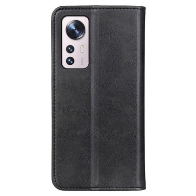 Xiaomi 12 Pro „Split“ sērijas melns atvērams maciņš, maks | Vacins.lv