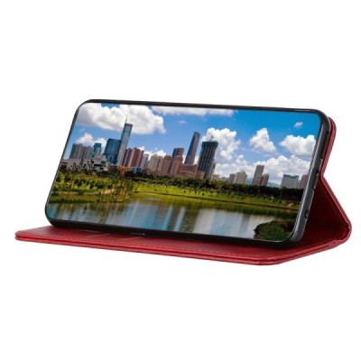 Xiaomi 12 (Xiaomi 12X) „Split“ sērijas sarkans atvērams maciņš, maks | Vacins.lv