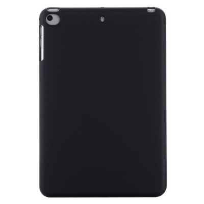 Apple iPad mini 4 (iPad mini 2019) „Shell“ cieta silikona (TPU) melns apvalks | vacins.lv