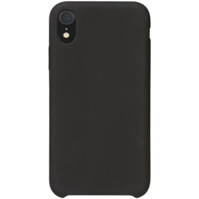 Apple iPhone Xr „Shell“ cieta silikona (TPU) melns apvalks | vacins.lv