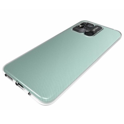 Xiaomi Redmi 10C kieto silikono TPU skaidrus dėklas - nugarėlė | Priedai.lt