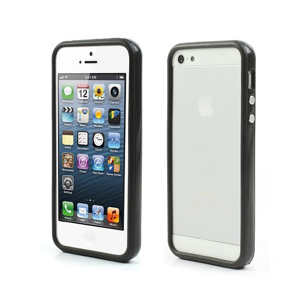 Rėmelis (bamperis) - juodas (iPhone 5 / 5S / SE 2016)